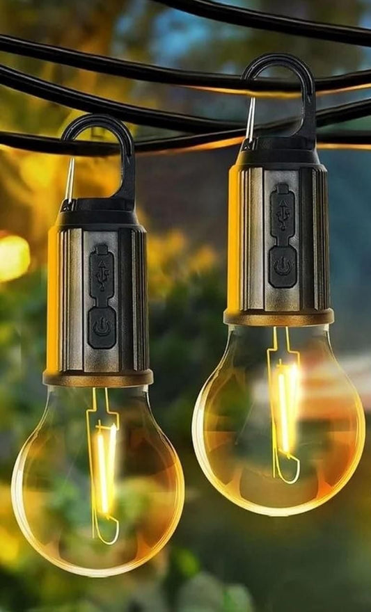 2-Pack Ambient Camping Lights: Illuminate Your Tent in Style (3 Modes)