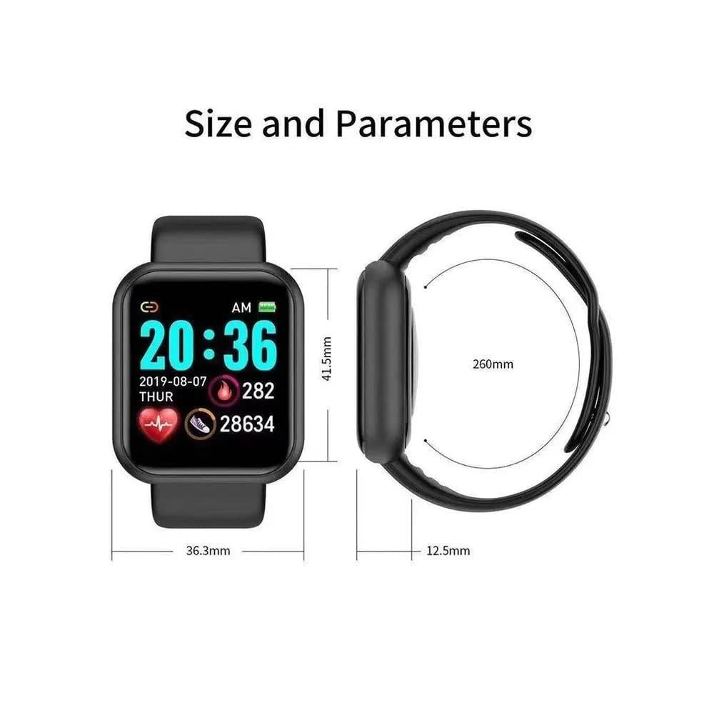 Bluetooth Wireless Smart Watch Fitness Band D20